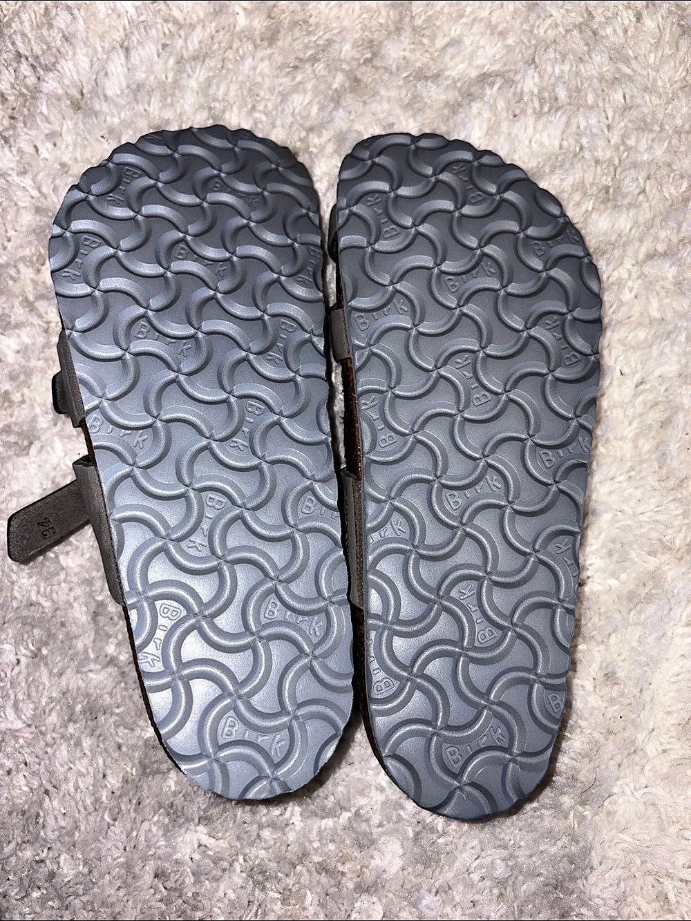 Birkenstock Mayari Dove Taupe Sandals Gray EU 37 NIB/NWT - Picture 4 of 11
